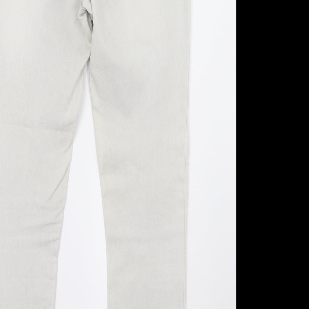 rock & rags Mens Grey   Skinny Jeans Size 30 L30 in