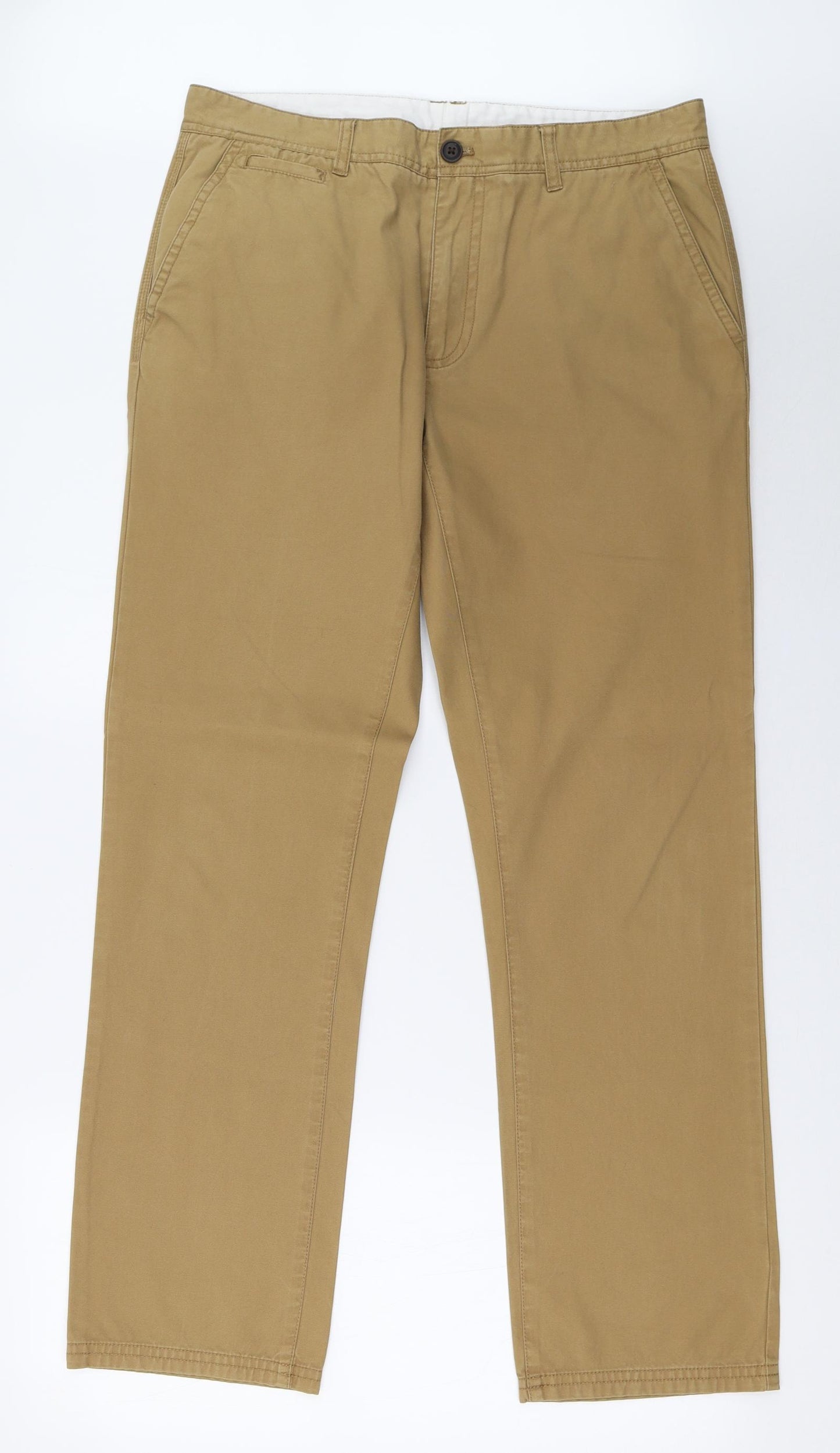 Preworn Mens Brown   Trousers  Size 34 L31 in