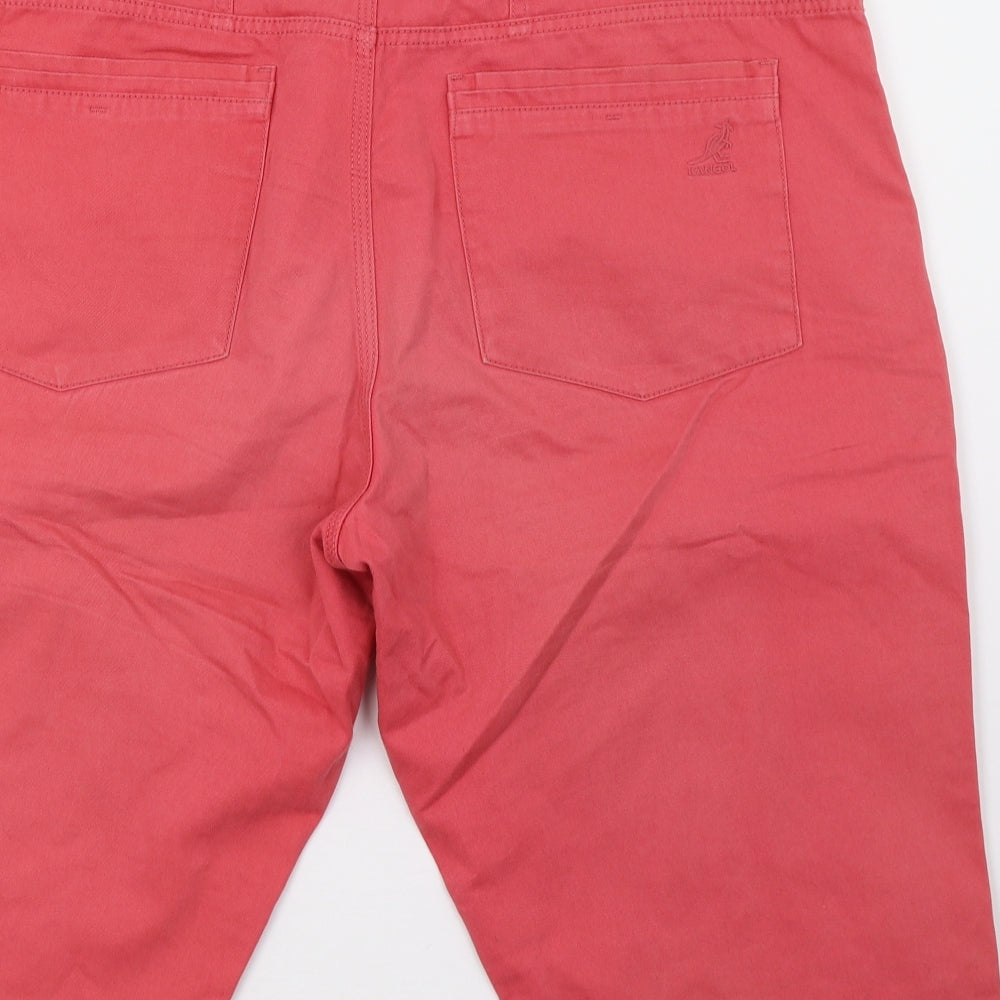 Kangol Mens Pink   Chino Shorts Size 2XL