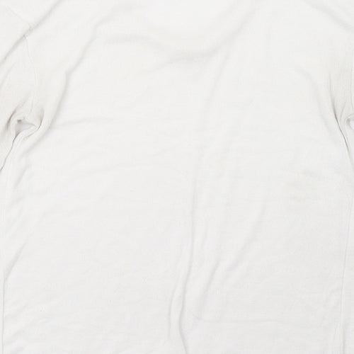 octove Womens White   Pullover Sweatshirt Size XS