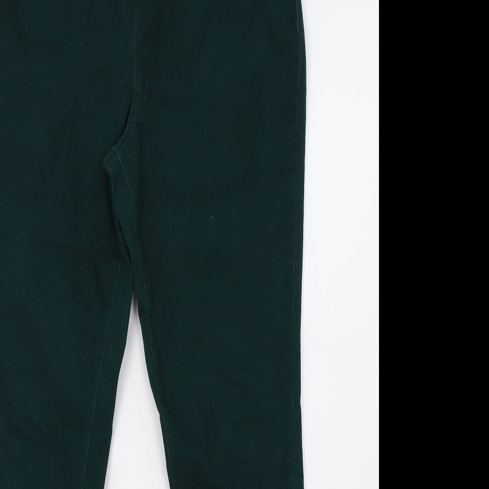 Sainsburys Womens Green   Skinny Jeans Size 14 L31 in