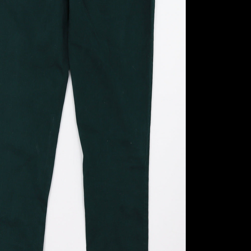 Sainsburys Womens Green   Skinny Jeans Size 14 L31 in