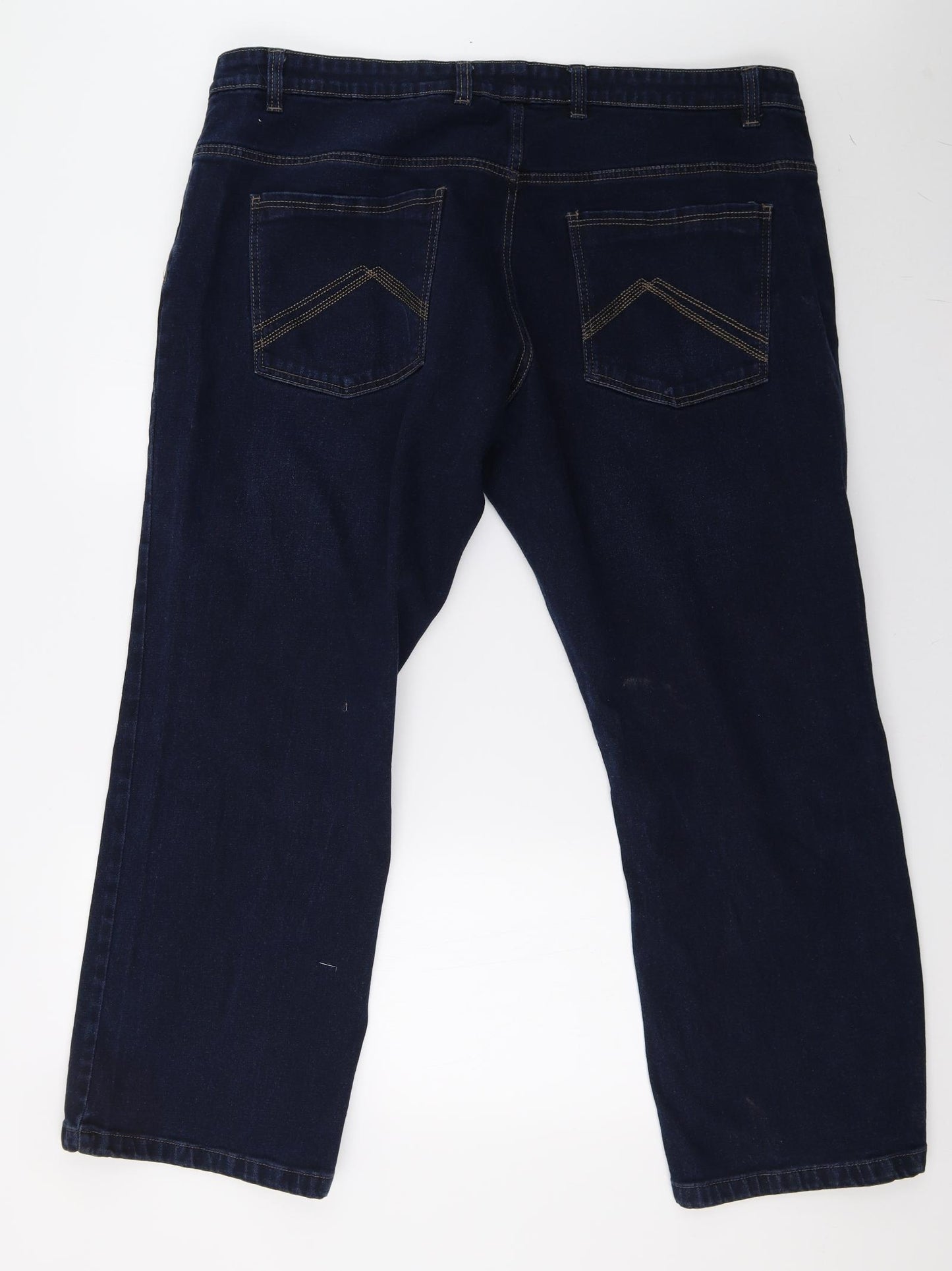 union blues Mens Blue  Denim Straight Jeans Size 44 L30 in