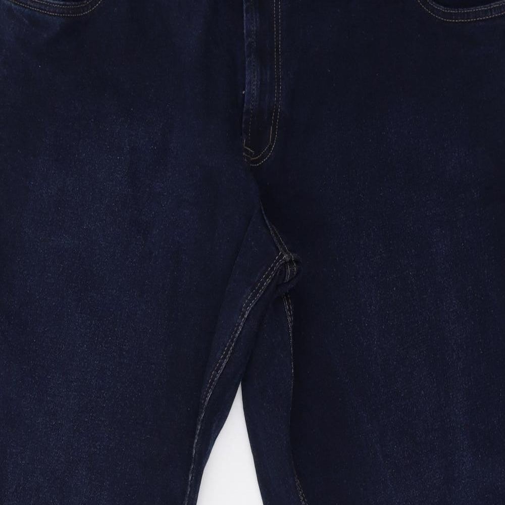 union blues Mens Blue  Denim Straight Jeans Size 44 L30 in