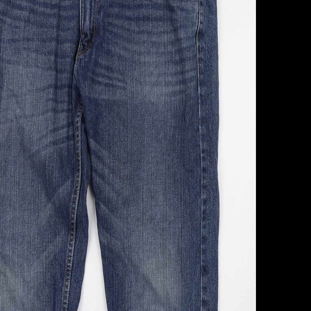 Matalan Mens Blue  Denim Straight Jeans Size 36 L30 in