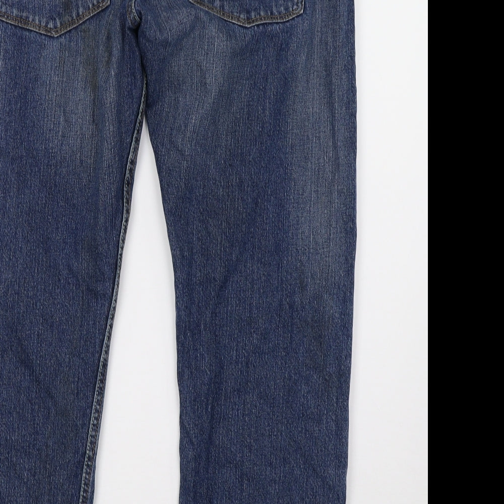 Matalan Mens Blue  Denim Straight Jeans Size 36 L30 in