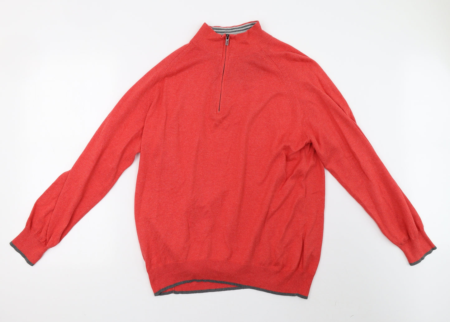 Marks and Spencer Mens Red   Pullover Sweatshirt Size L