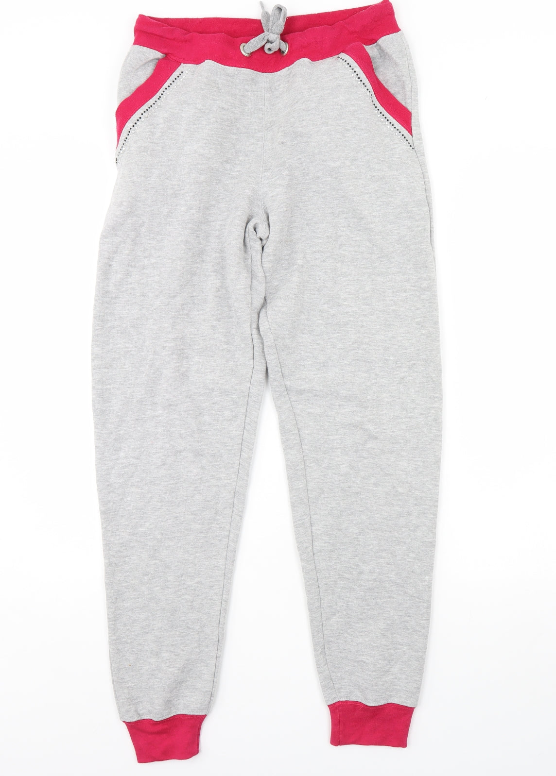 Preworn Womens Grey   Jogger Trousers Size M L28 in