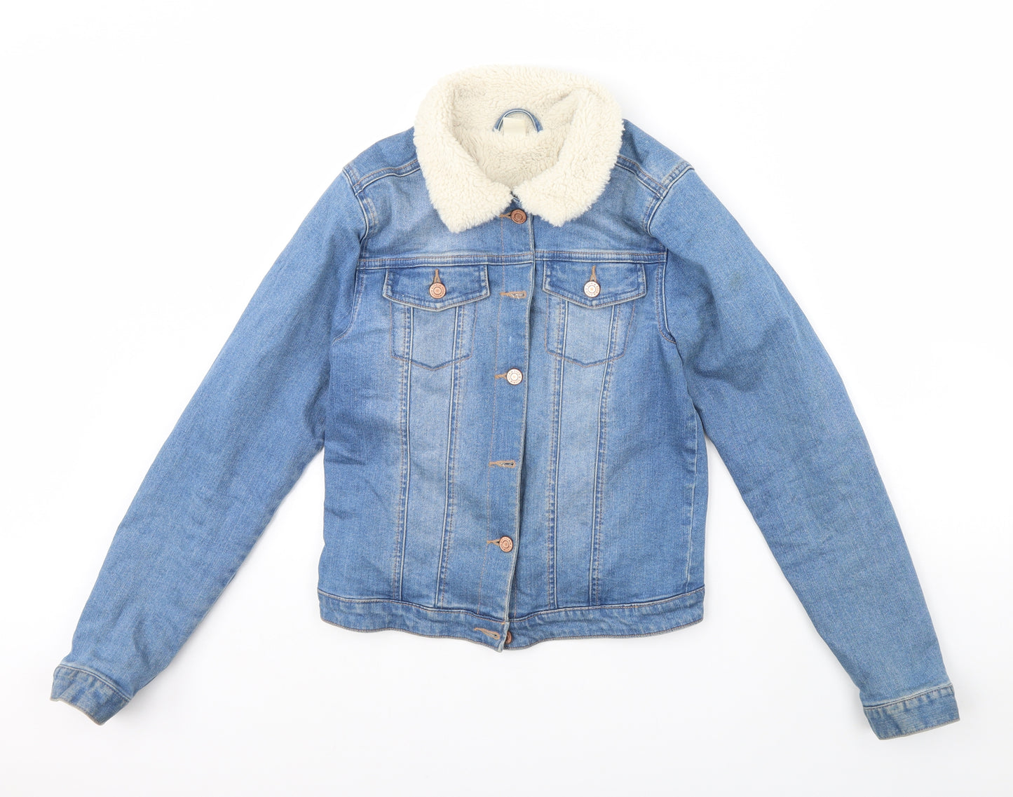 Denim Girls Blue  Denim Jacket  Size 12 Years