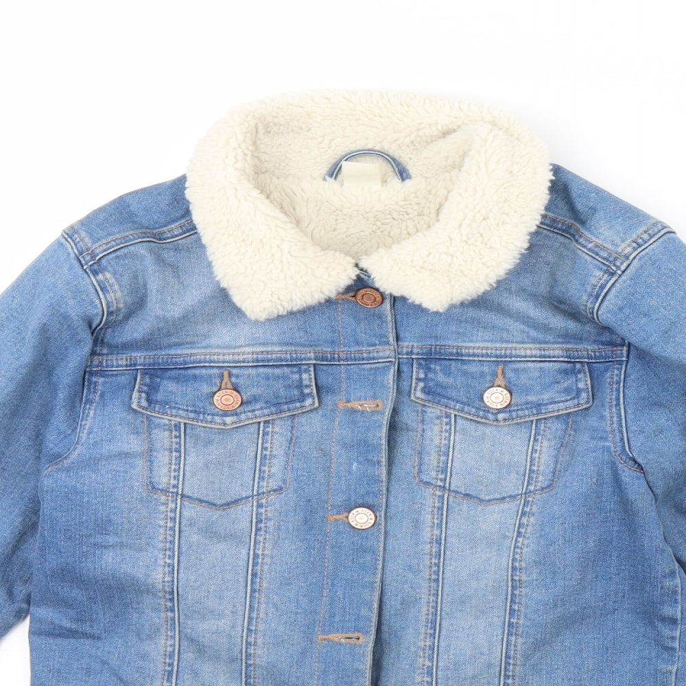 Denim Girls Blue  Denim Jacket  Size 12 Years