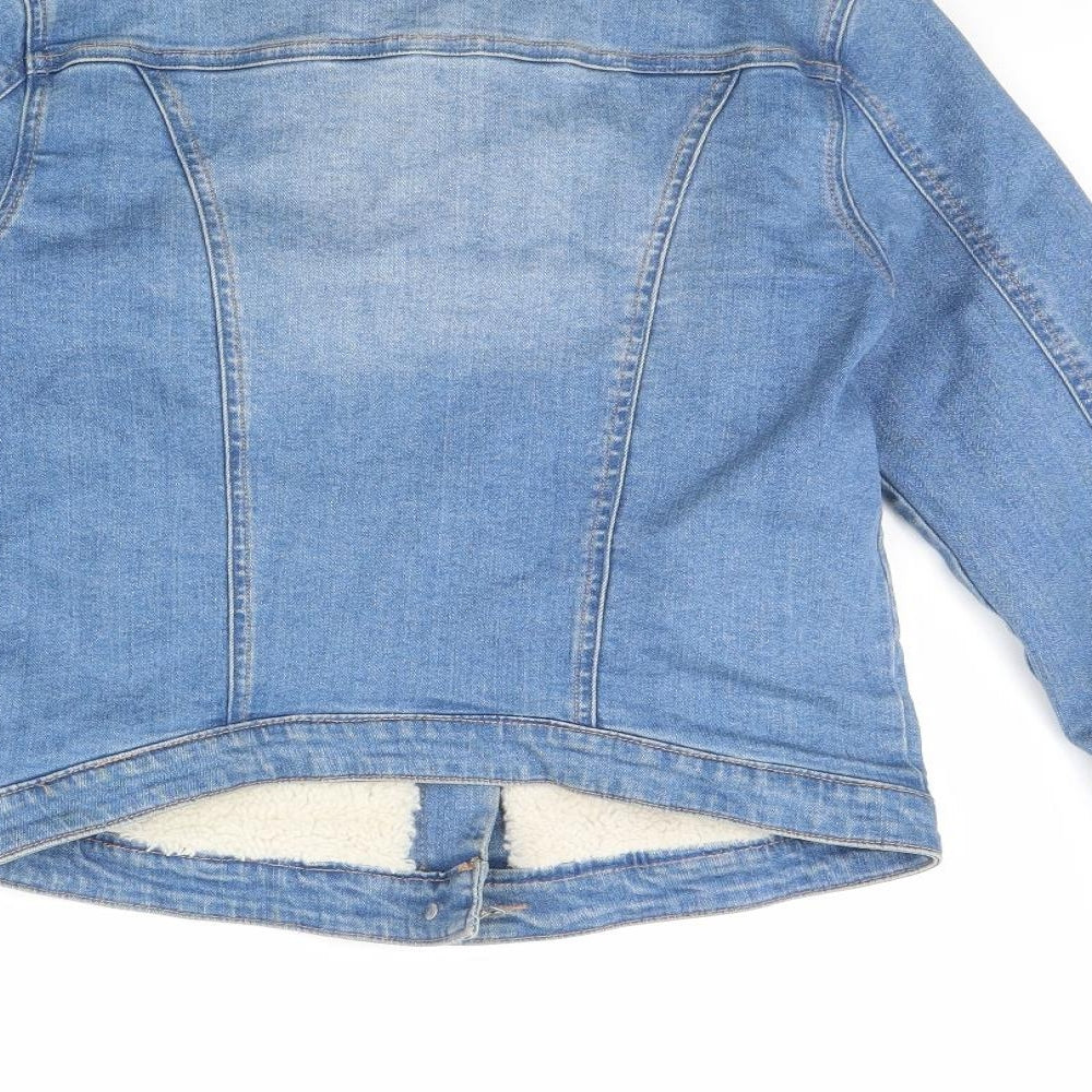 Denim Girls Blue  Denim Jacket  Size 12 Years