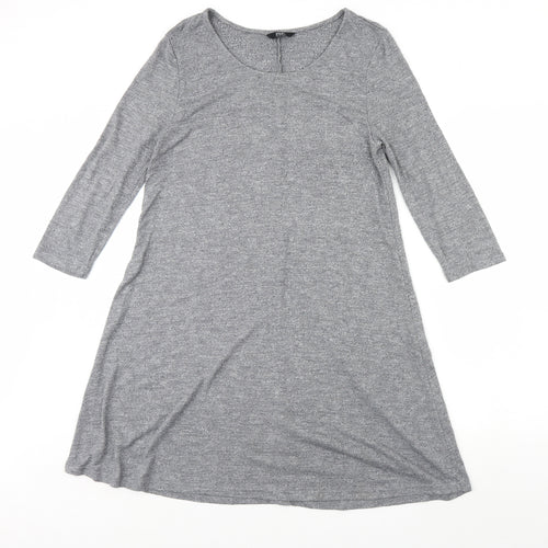 F&F Womens Grey   Fit & Flare  Size 12