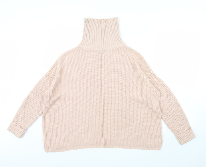 Wallis Womens Pink Pullover Jumper Size 10