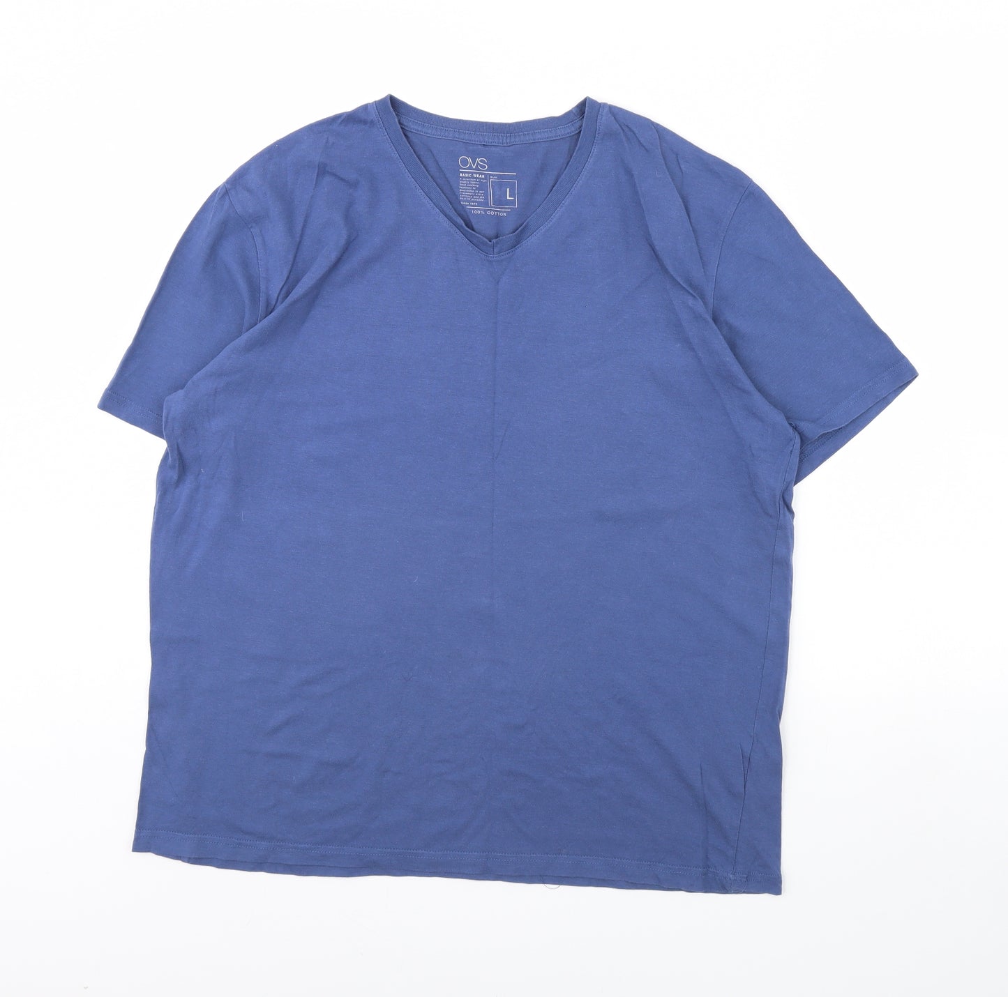 OVS Womens Blue   Basic T-Shirt Size L