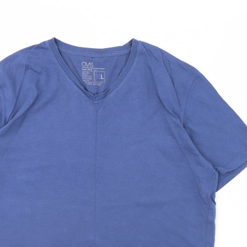 OVS Womens Blue   Basic T-Shirt Size L