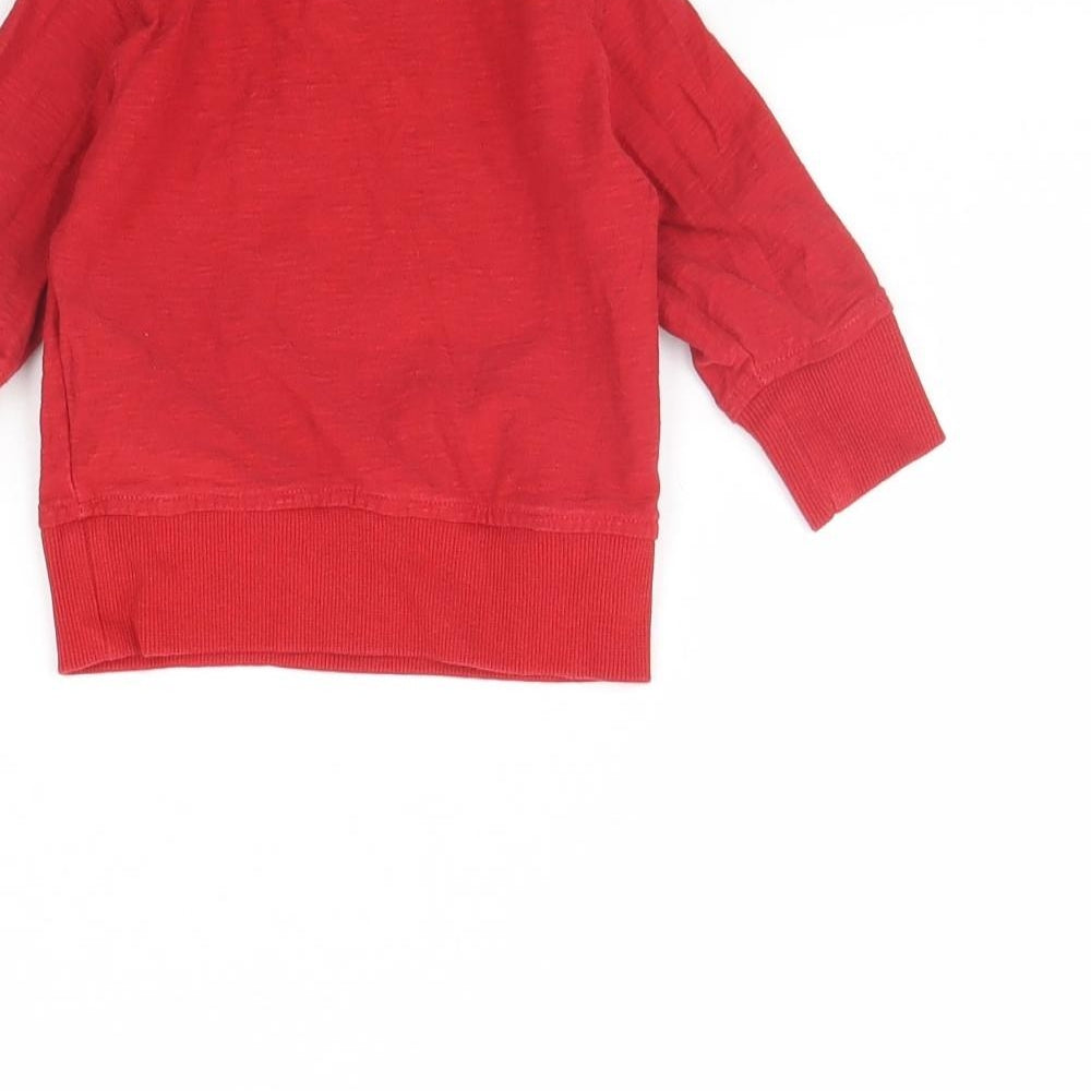 NEXT Baby Red   Pullover Jumper Size 3-6 Months