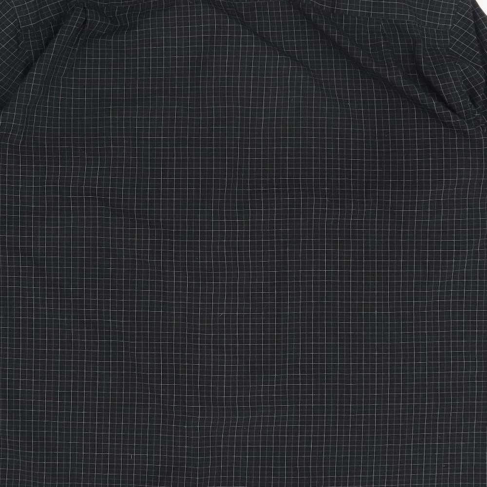F&F Mens Black    Dress Shirt Size 16