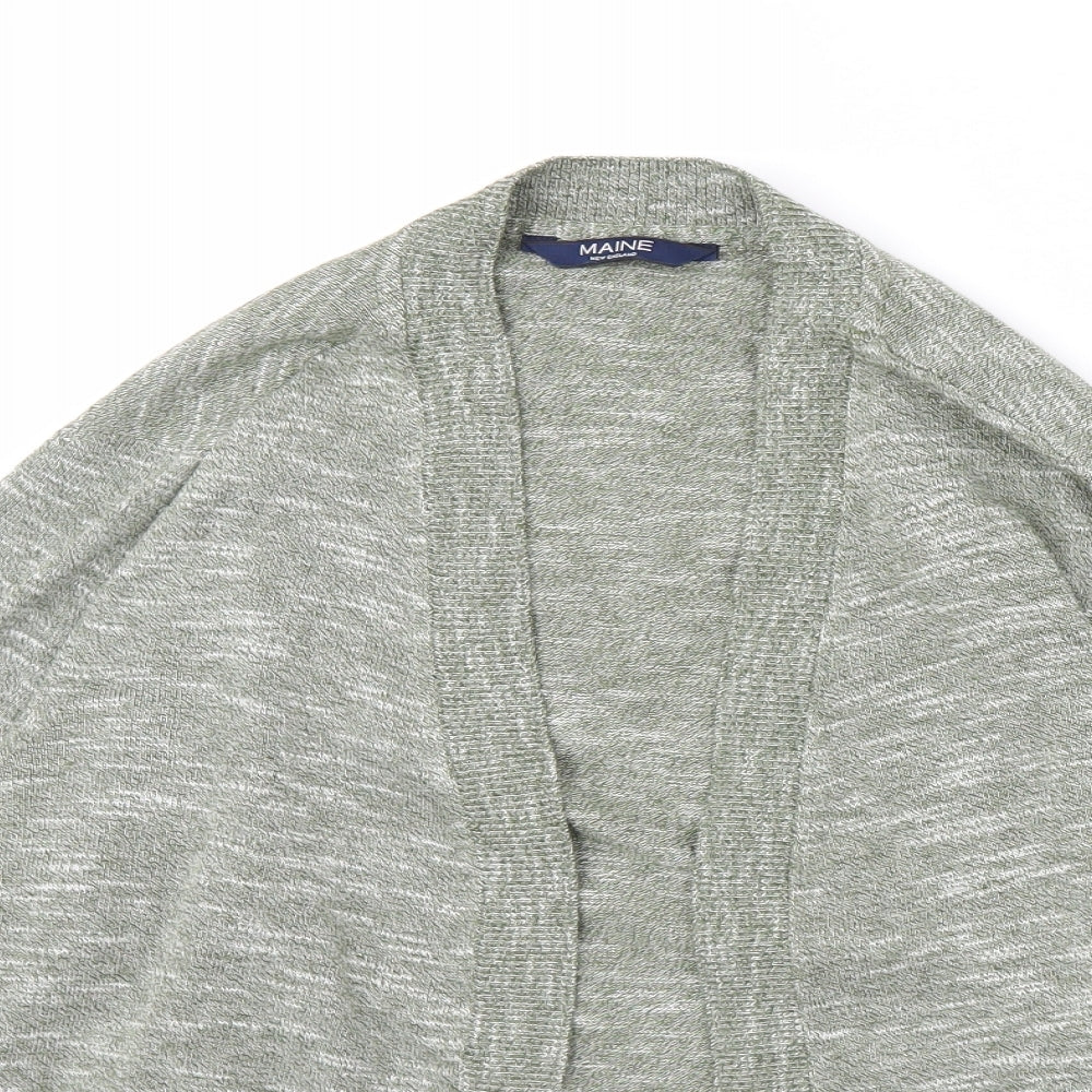 Maine Womens Green   Cardigan Jumper Size 22