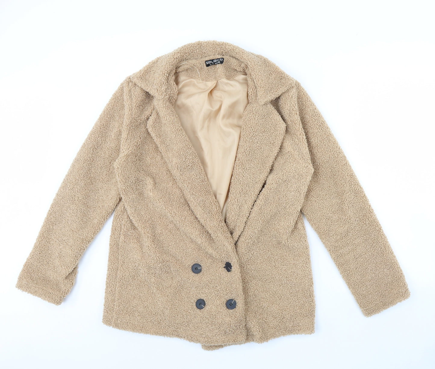 Select Womens Beige   Jacket  Size 12