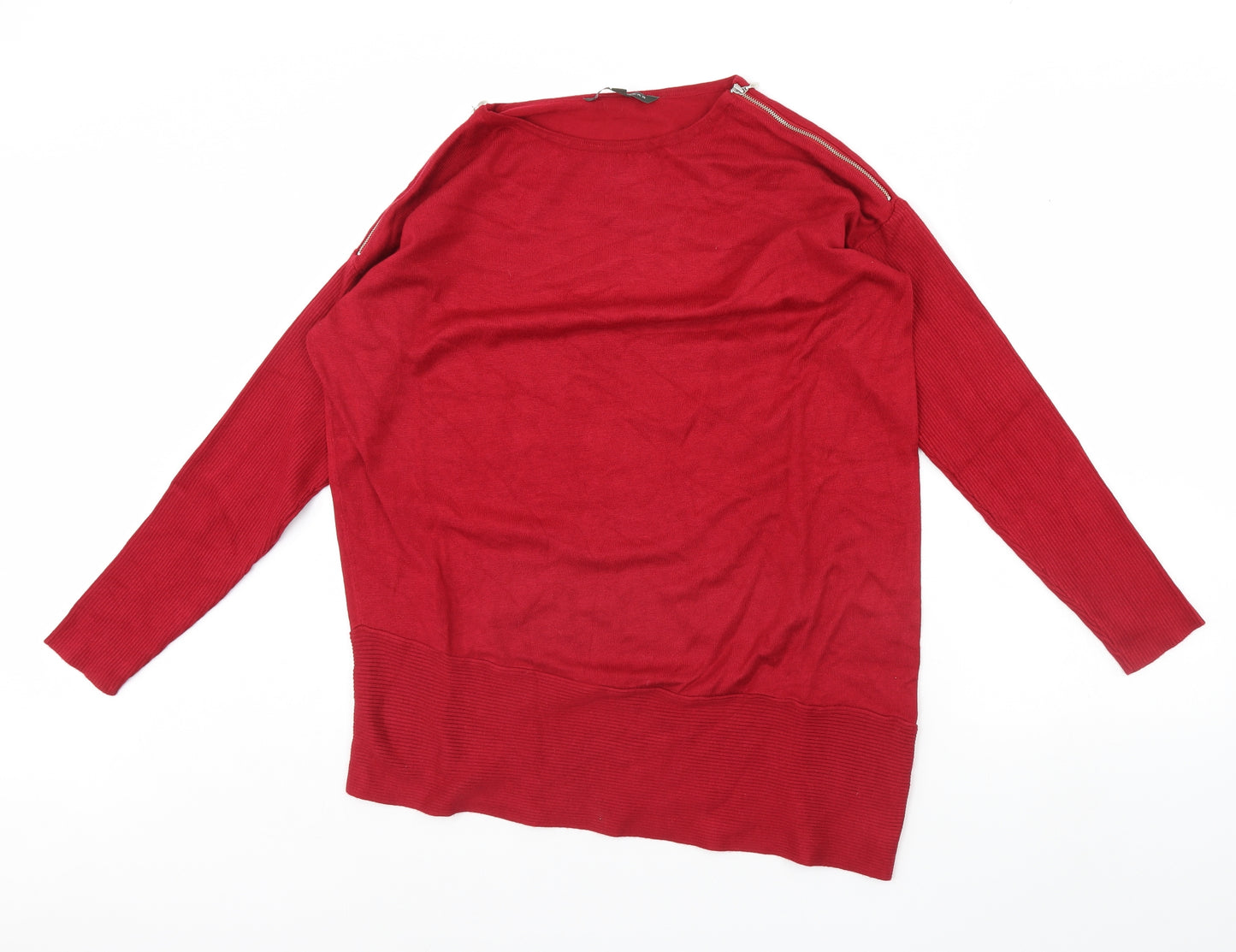 Love Knitwear Womens Red   Pullover Jumper Size 16