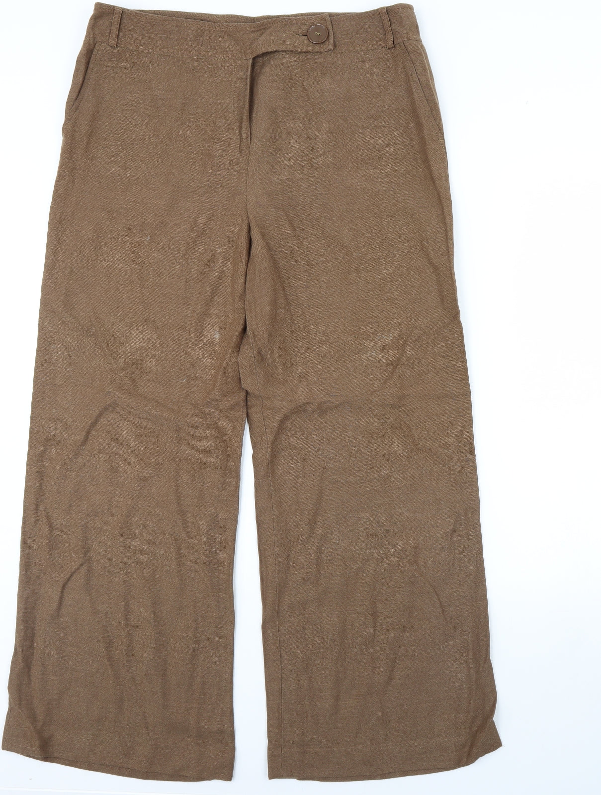 Wallis Womens Brown   Trousers  Size 16 L32 in