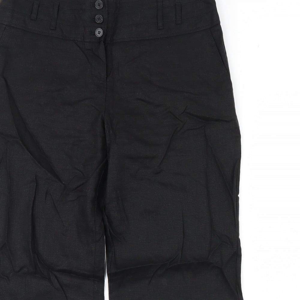 NEXT Womens Black   Trousers  Size 16 L28 in