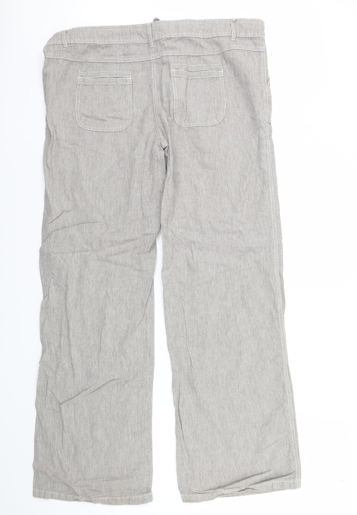 TU Womens Beige   Trousers  Size 18 L32 in