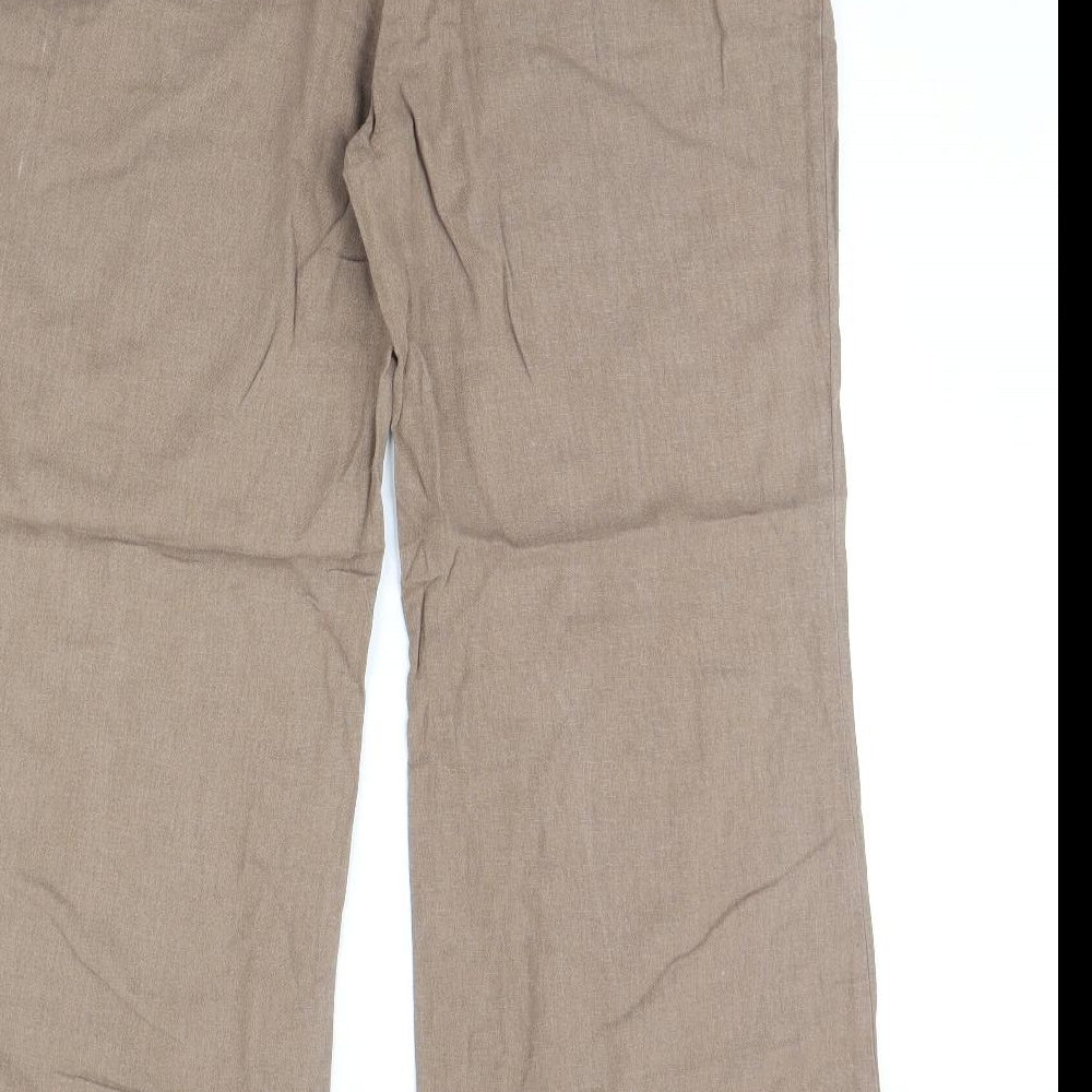 Klass Womens Brown   Trousers  Size 16 L30 in