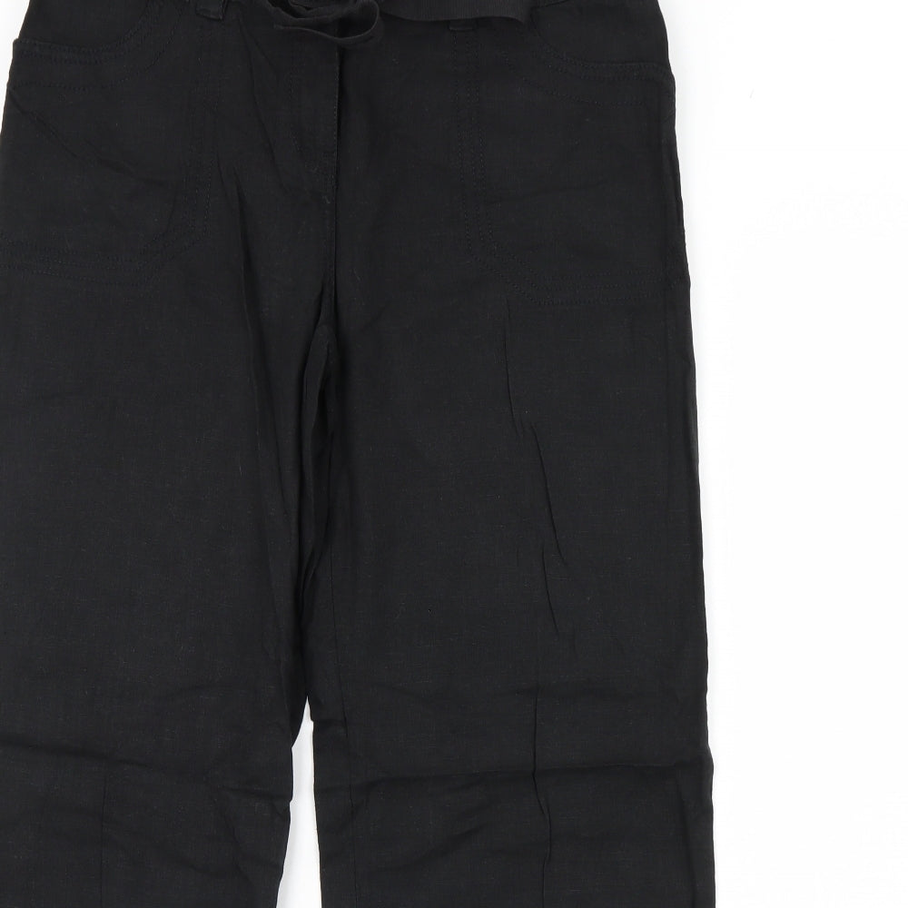 NEXT Womens Black   Trousers  Size 14 L30 in