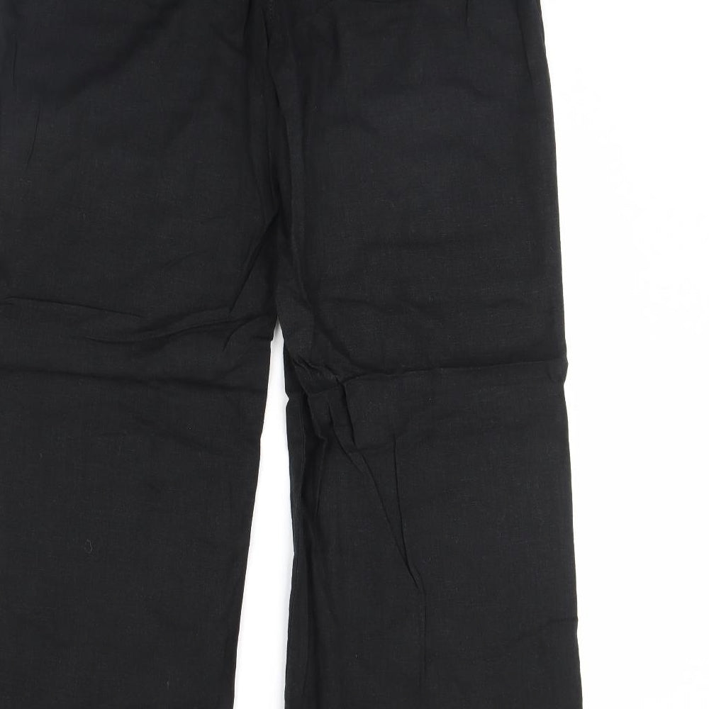 NEXT Womens Black   Trousers  Size 14 L30 in