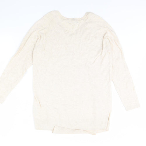 M&S Womens Beige   Pullover Jumper Size 14
