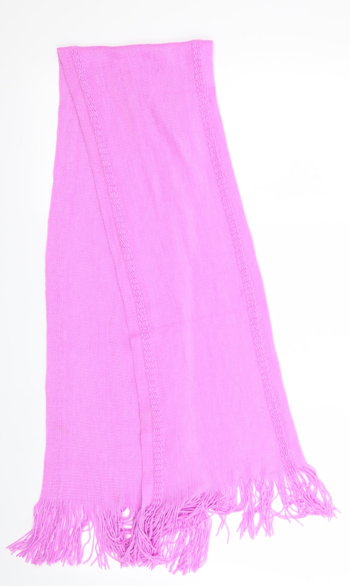 Preworn Womens Pink    Scarf