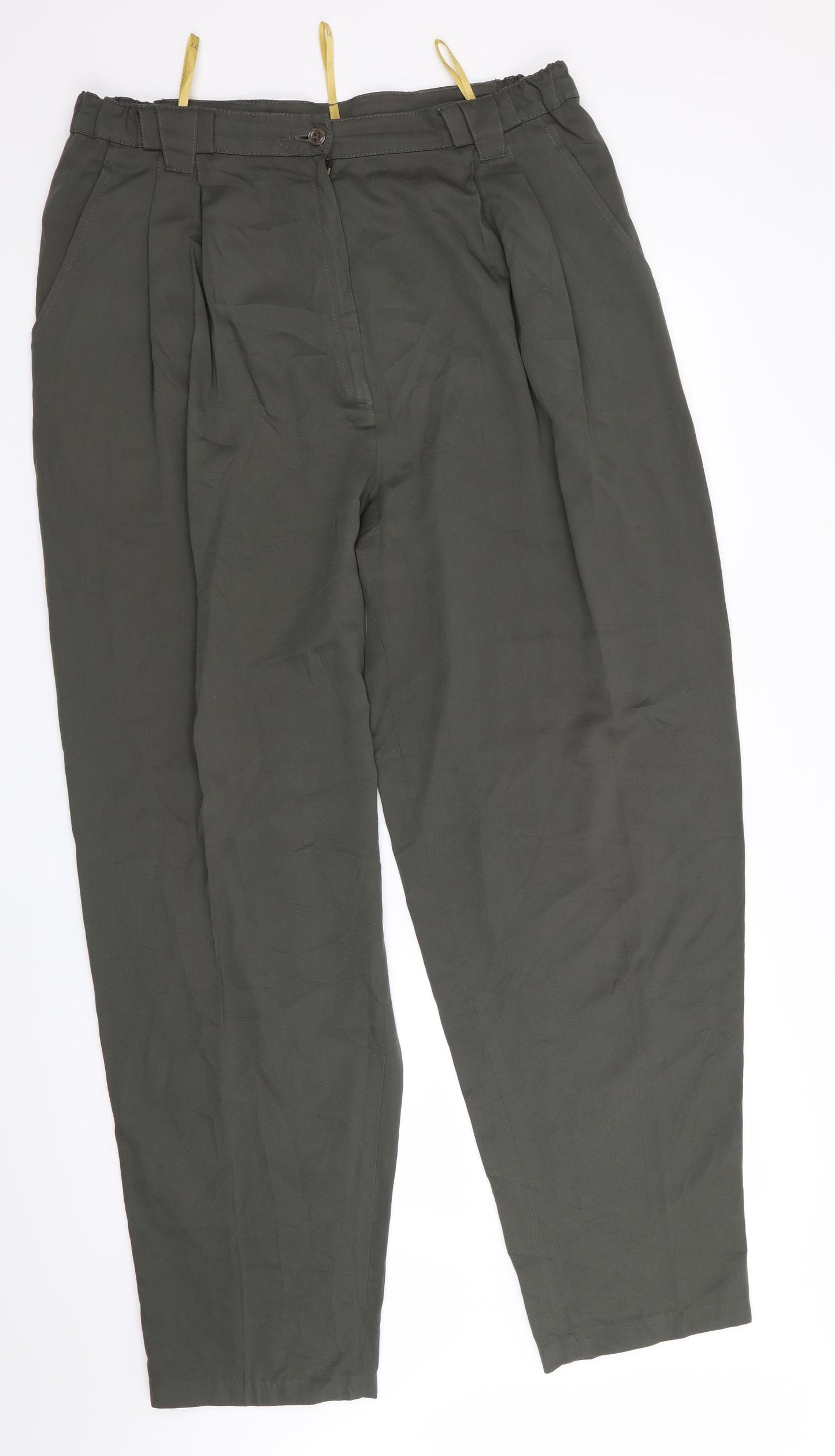 C&A Womens Green   Trousers  Size 18 L31 in