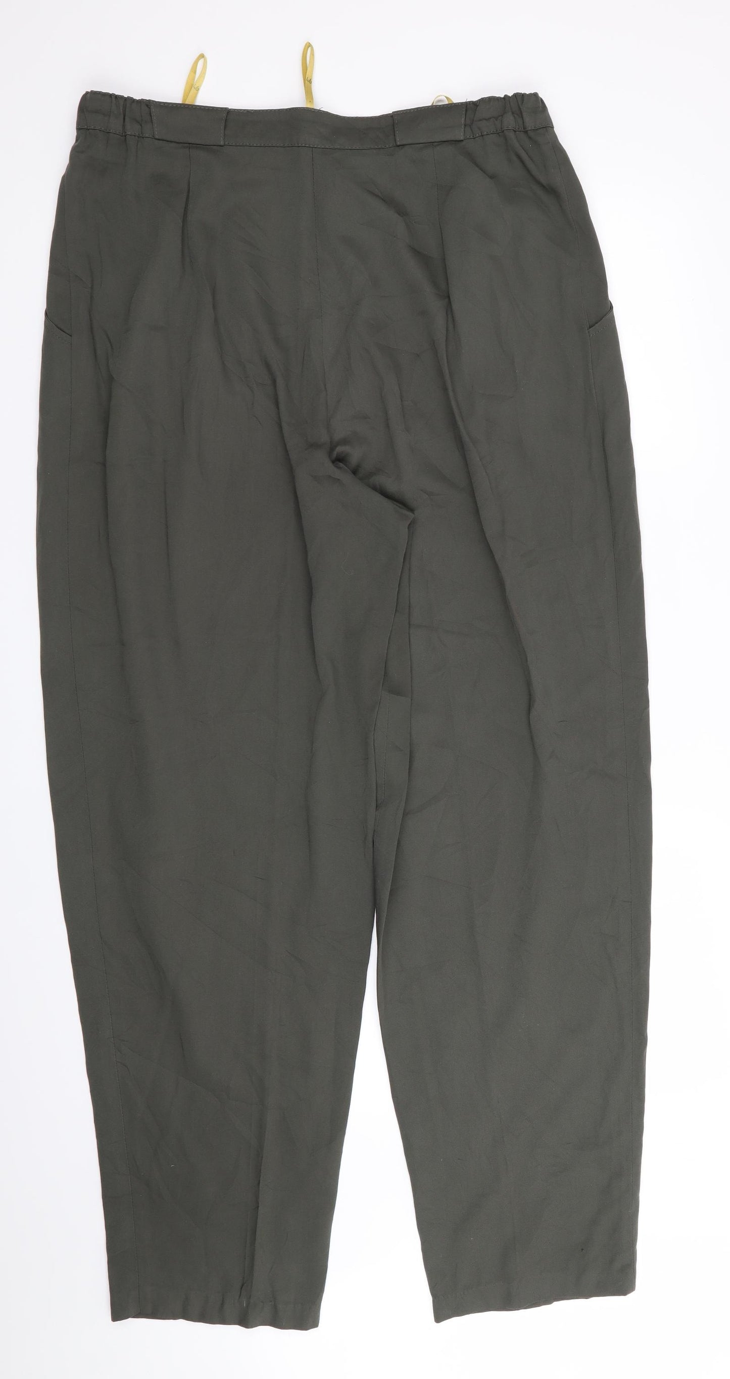 C&A Womens Green   Trousers  Size 18 L31 in