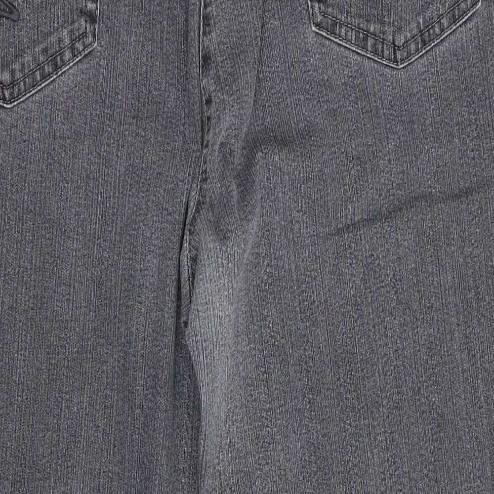 ZERRES Womens Grey   Straight Jeans Size 20 L26 in