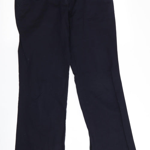 Zero Womens Blue   Trousers  Size 8 L31 in