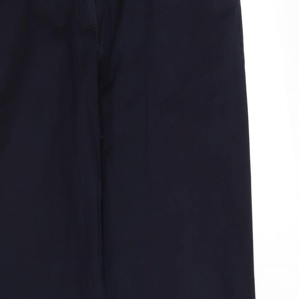 Zero Womens Blue   Trousers  Size 8 L31 in