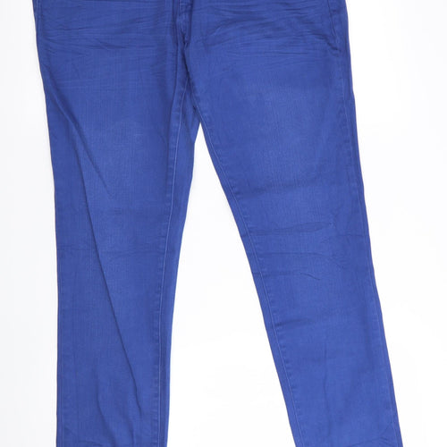 Denim Life Womens Blue   Trousers   L32 in
