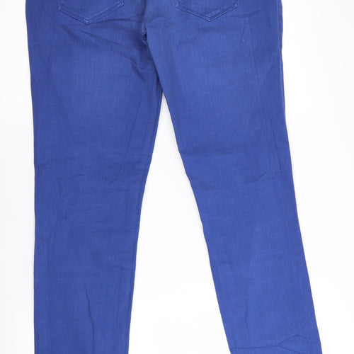 Denim Life Womens Blue   Trousers   L32 in