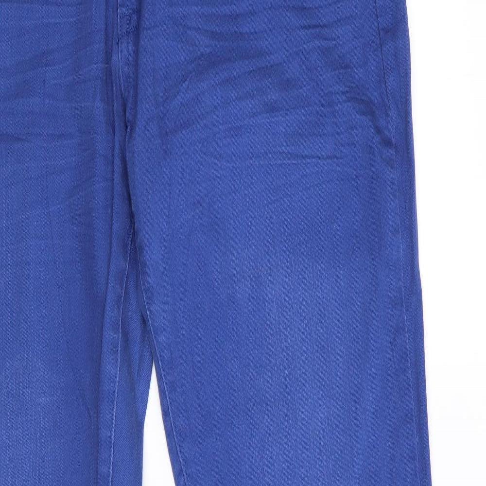 Denim Life Womens Blue   Trousers   L32 in