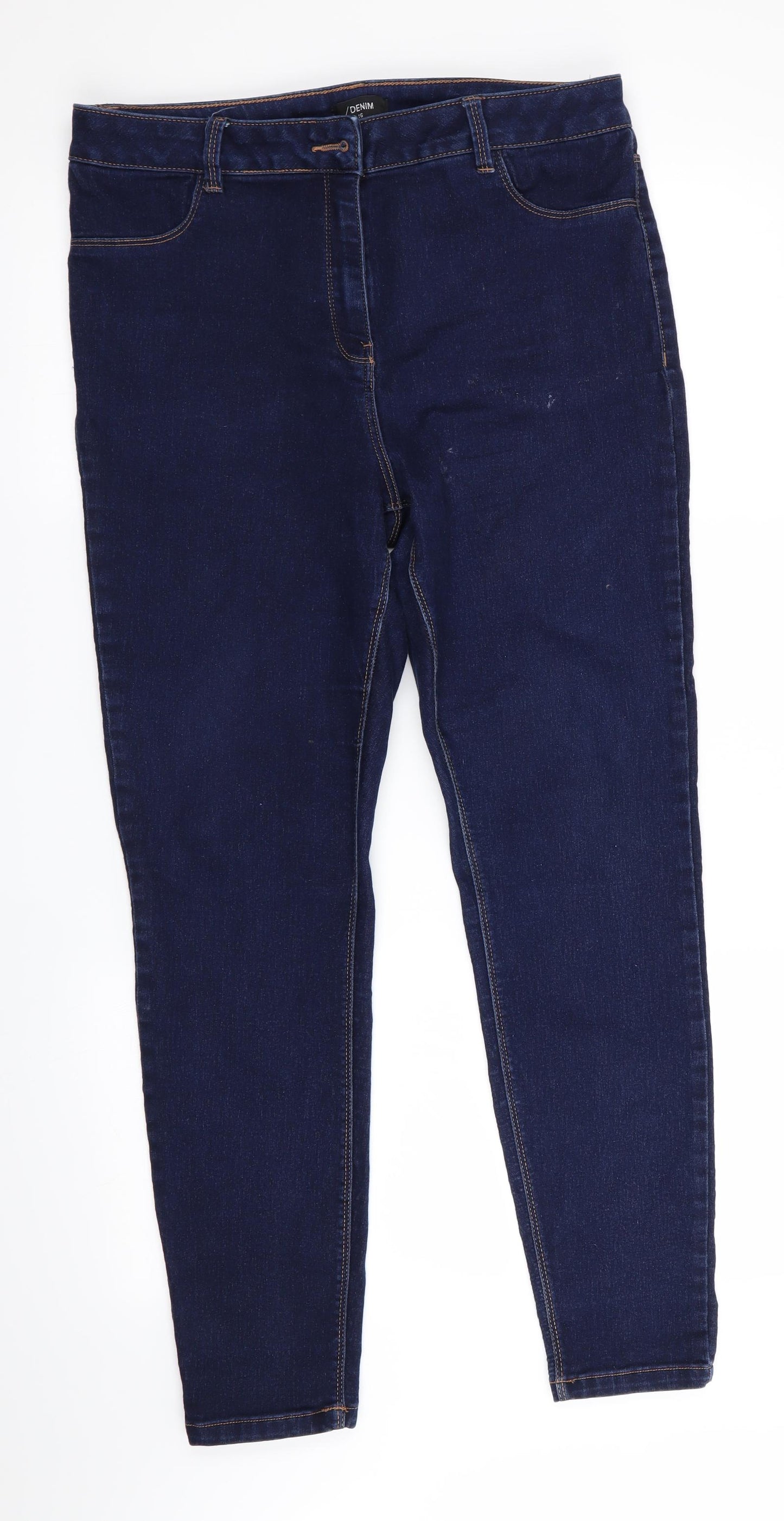 Matalan Womens Blue   Jegging Jeans Size 16 L28 in