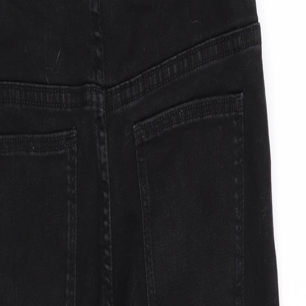 Marks and Spencer Girls Black   Dungaree One-Piece Size 10-11 Years