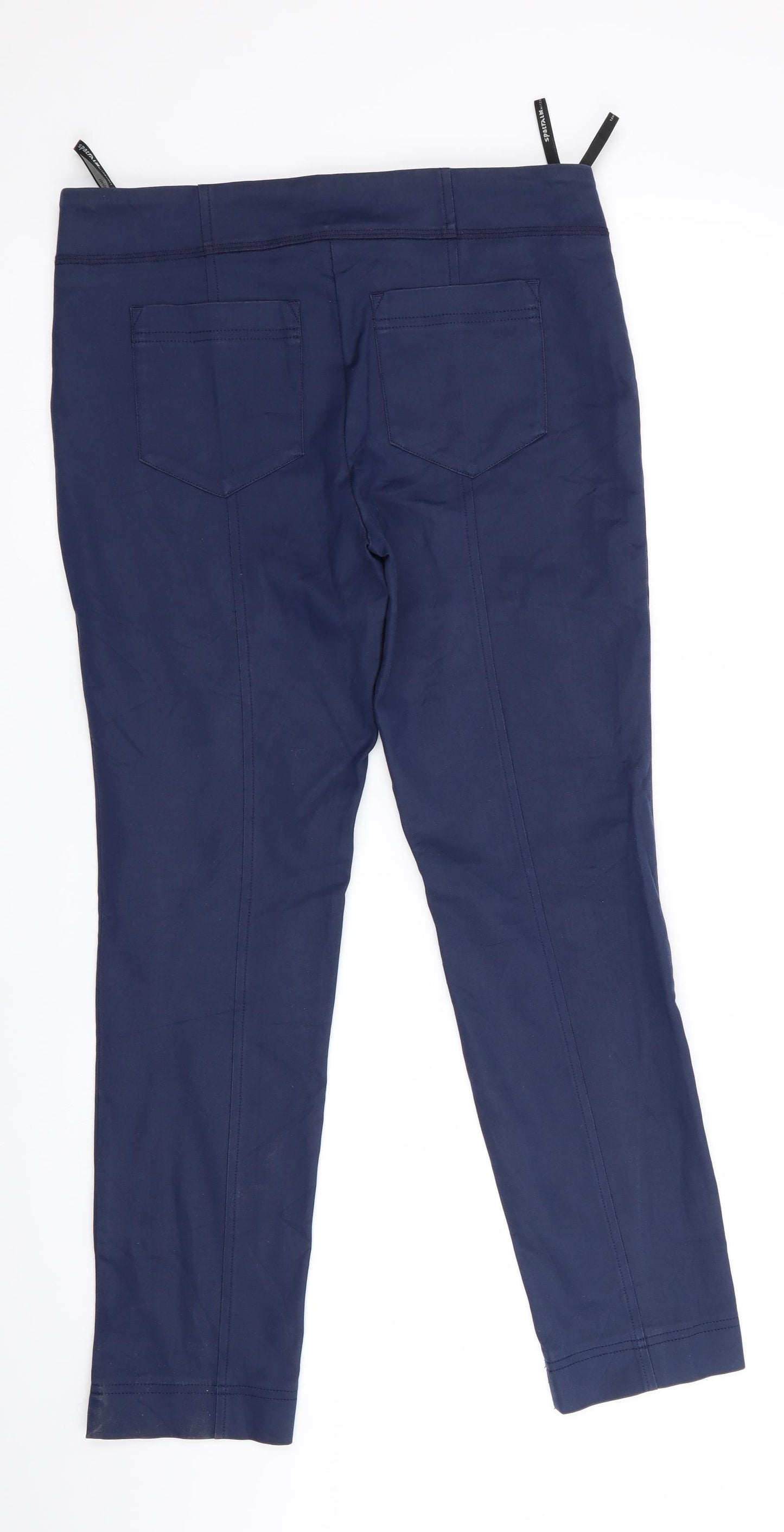 Sportalm Womens Blue   Jegging Trousers Size 12 L27 in - Side Zip