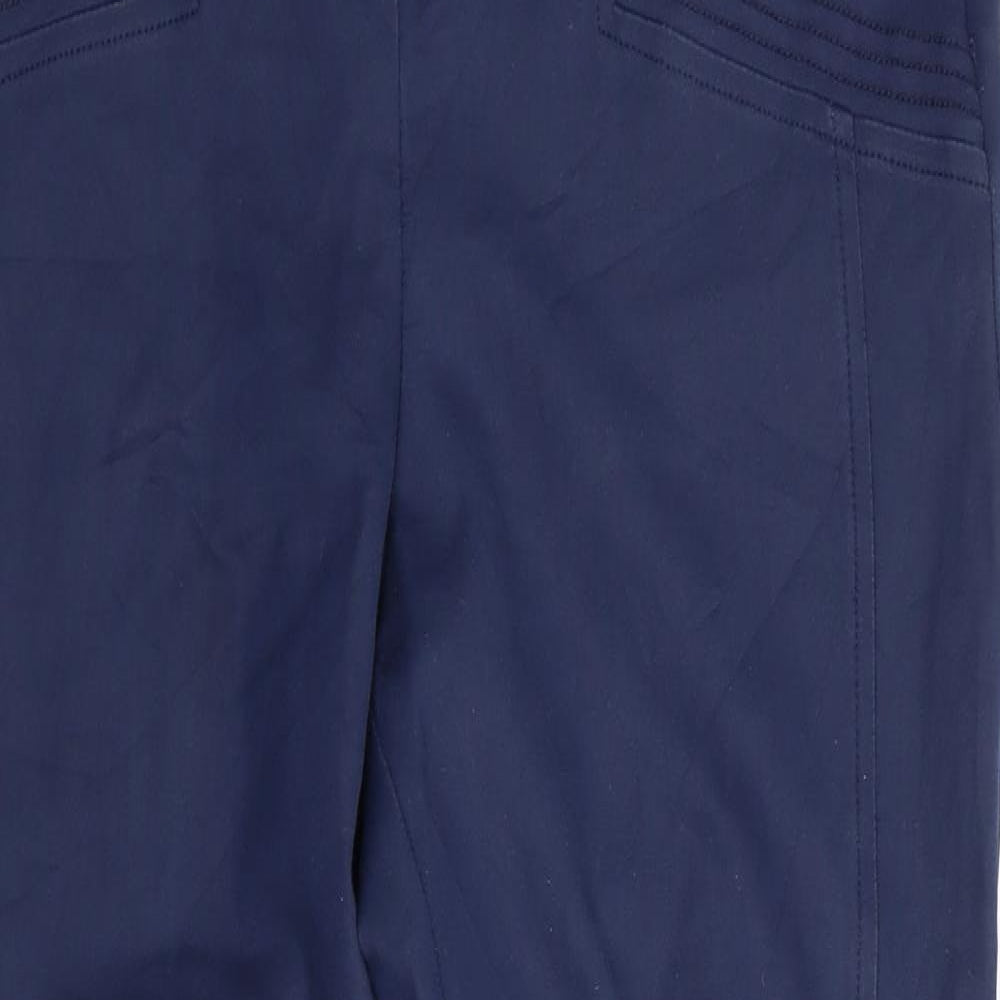 Sportalm Womens Blue   Jegging Trousers Size 12 L27 in - Side Zip