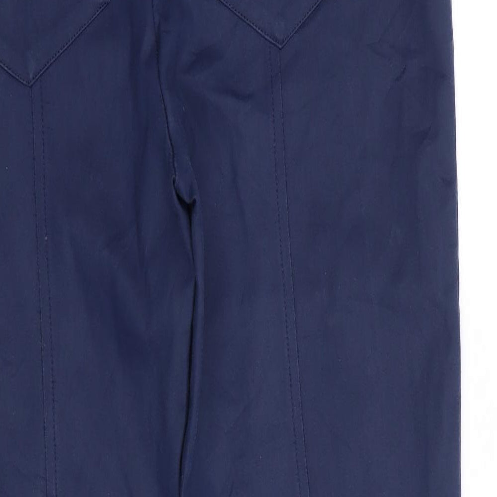 Sportalm Womens Blue   Jegging Trousers Size 12 L27 in - Side Zip