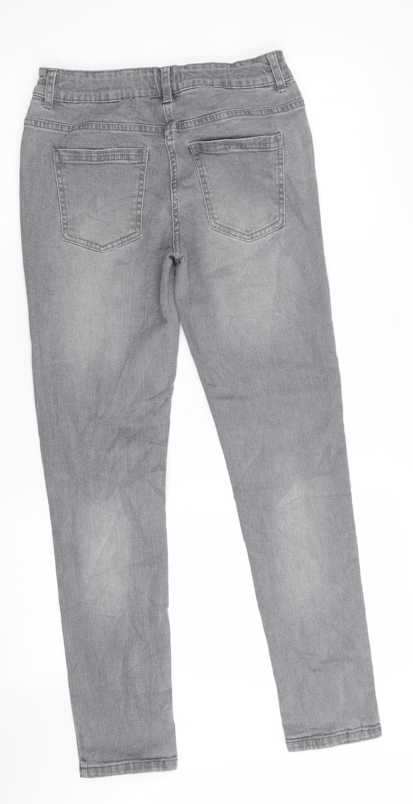 Young Style Girls Grey   Skinny Jeans Size 13-14 Years