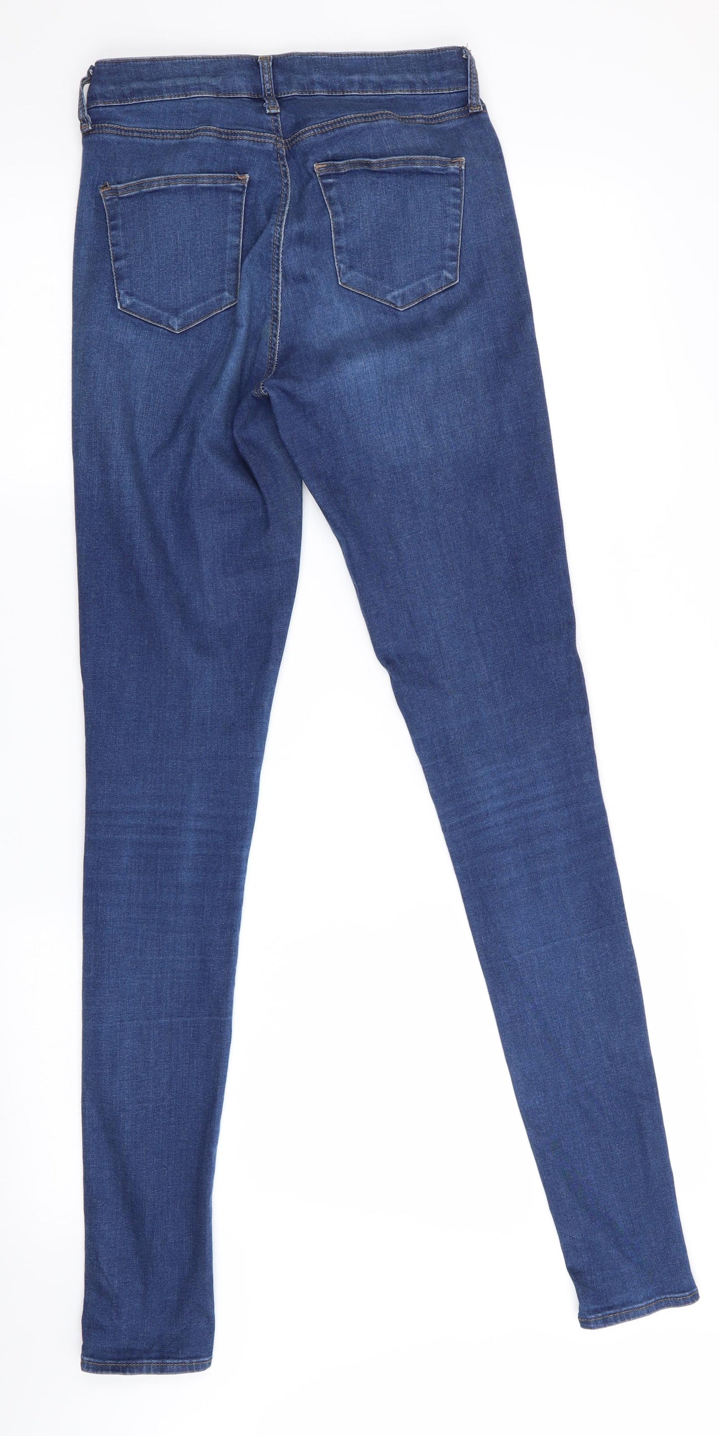 Topman Mens Blue   Skinny Jeans Size 26 in L32 in
