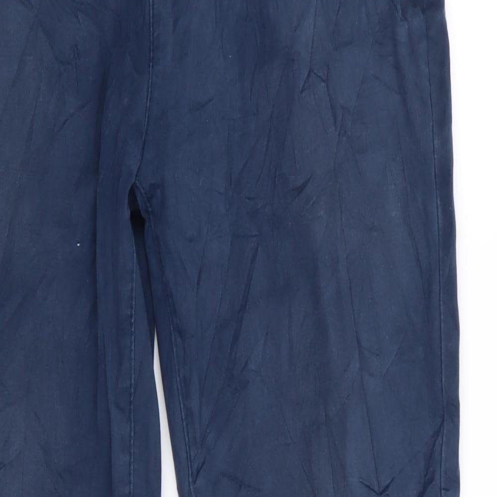NEXT Womens Blue   Chino Trousers Size 28 in L31 in - Stretch Chino Skinny