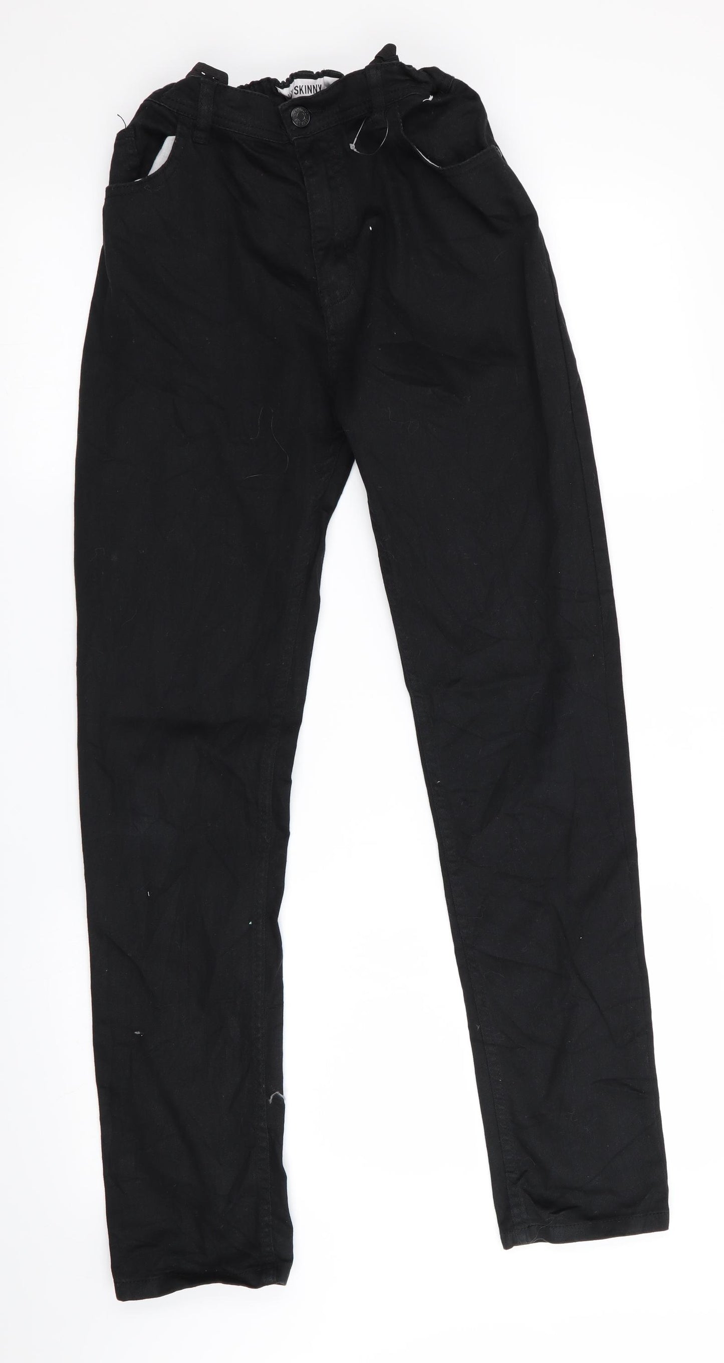 Denim Co Girls Black   Skinny Jeans Size 14-15 Years