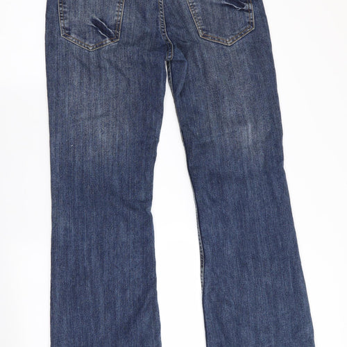 Olin Mens Blue   Bootcut Jeans Size 27 in L34 in